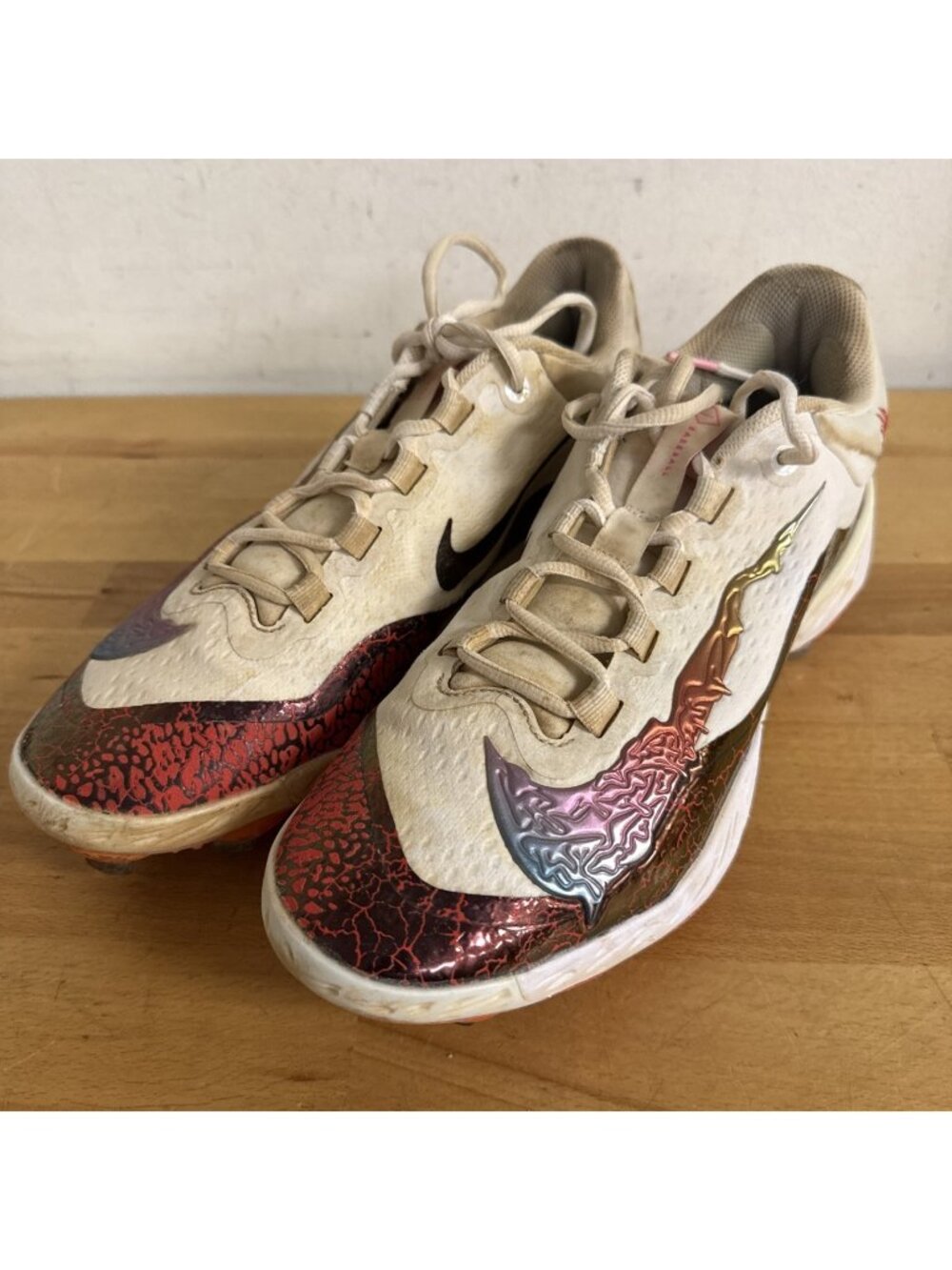Nike Alpha Huarache Elite 4 Low Cletes - FB9121-160 - Size 10.5